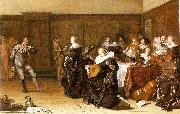 Pieter Codde Dancing Party oil painting